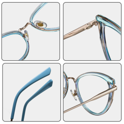 Bunny-Plain lens glasses are available with prescription optical lenses