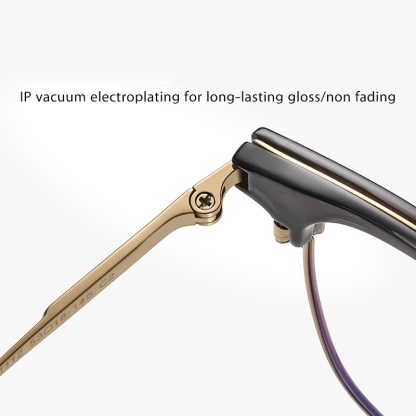 Clementine-Plain lens glasses are available with prescription optical lenses