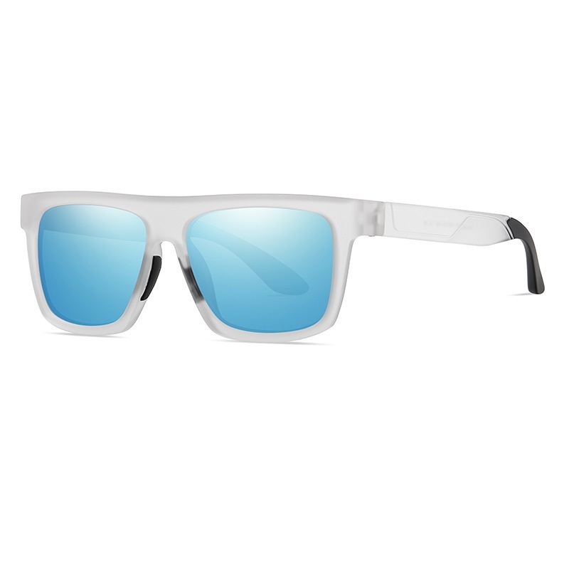 Ken-Outdoor square fullrim polarized prescription sunglasses