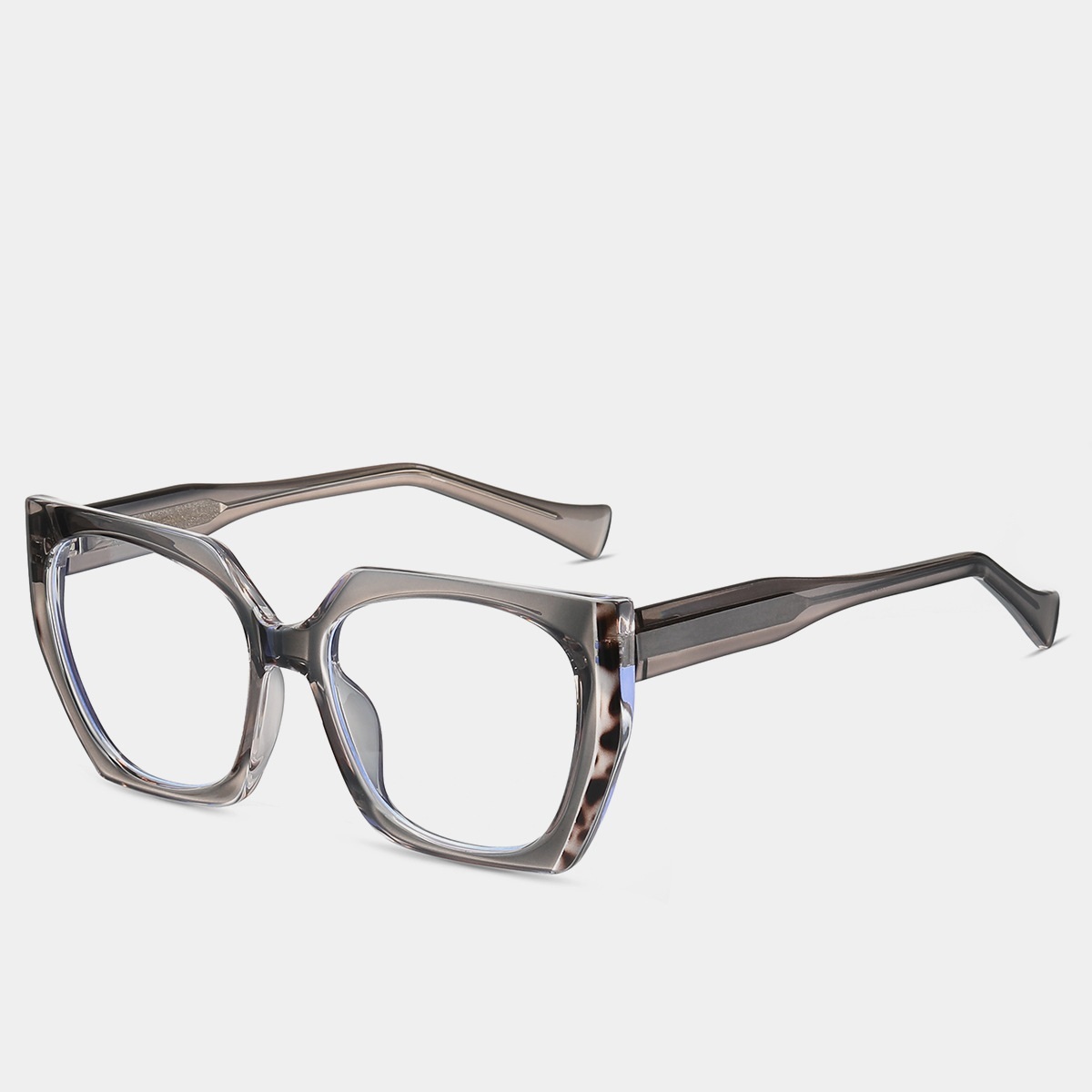 Blossom-Plain lens glasses are available with prescription optical len