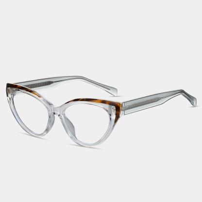 Carol-Plain lens glasses are available with prescription optical lenses