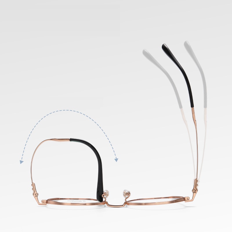 Connie-Plain lens glasses are available with prescription optical lenses