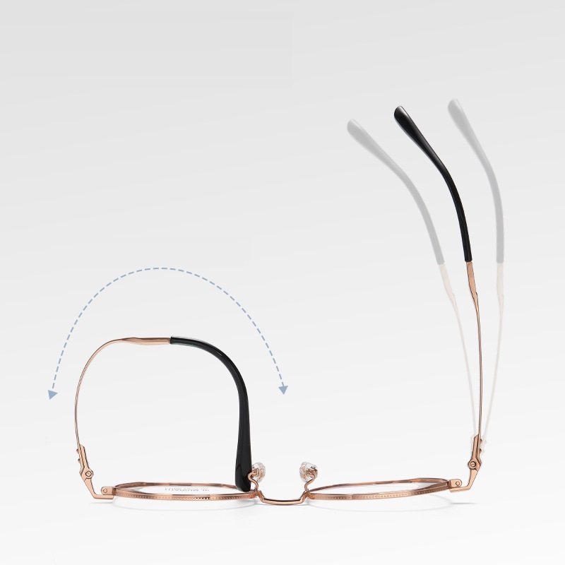 Connie-Plain lens glasses are available with prescription optical lenses