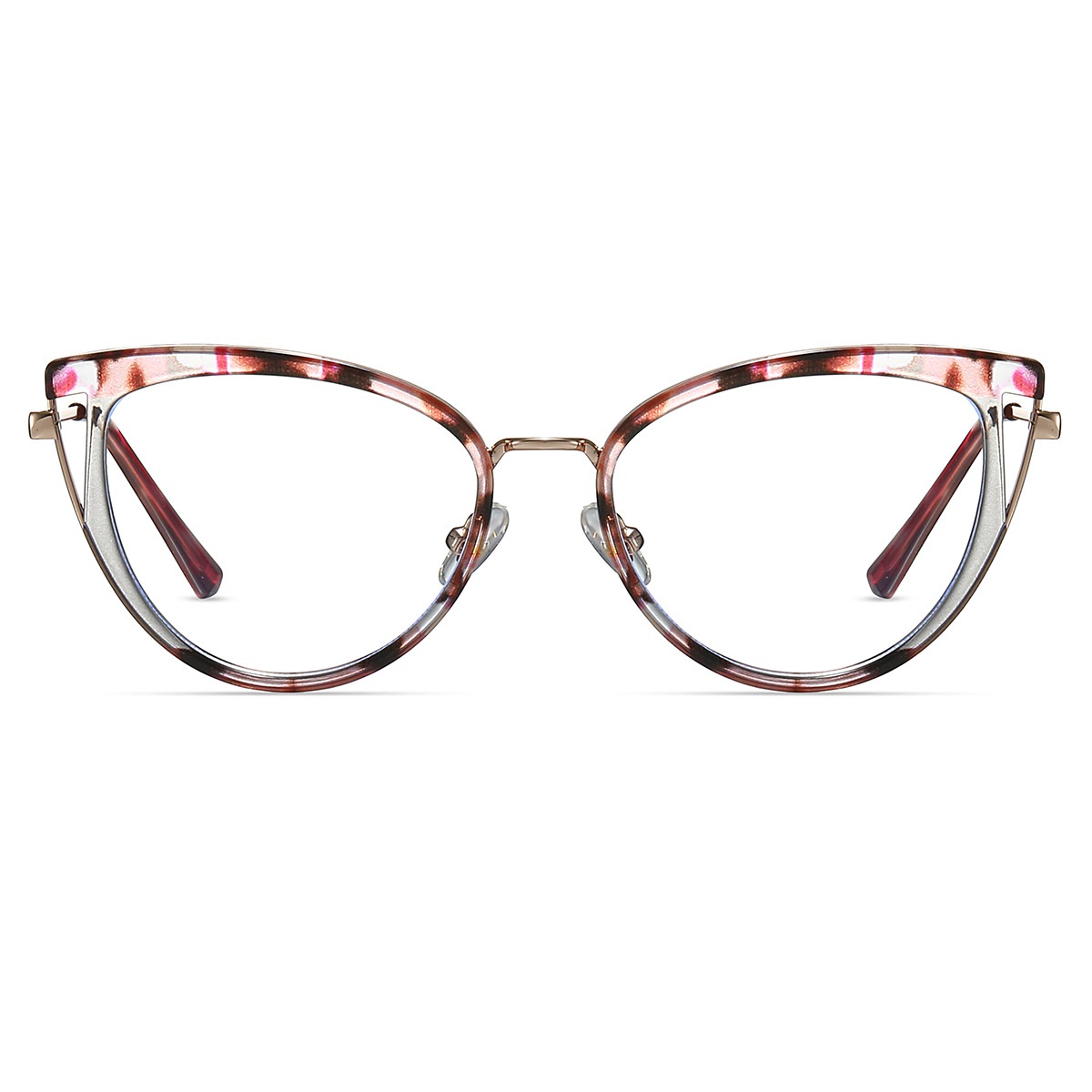 Bunny-Plain lens glasses are available with prescription optical lenses