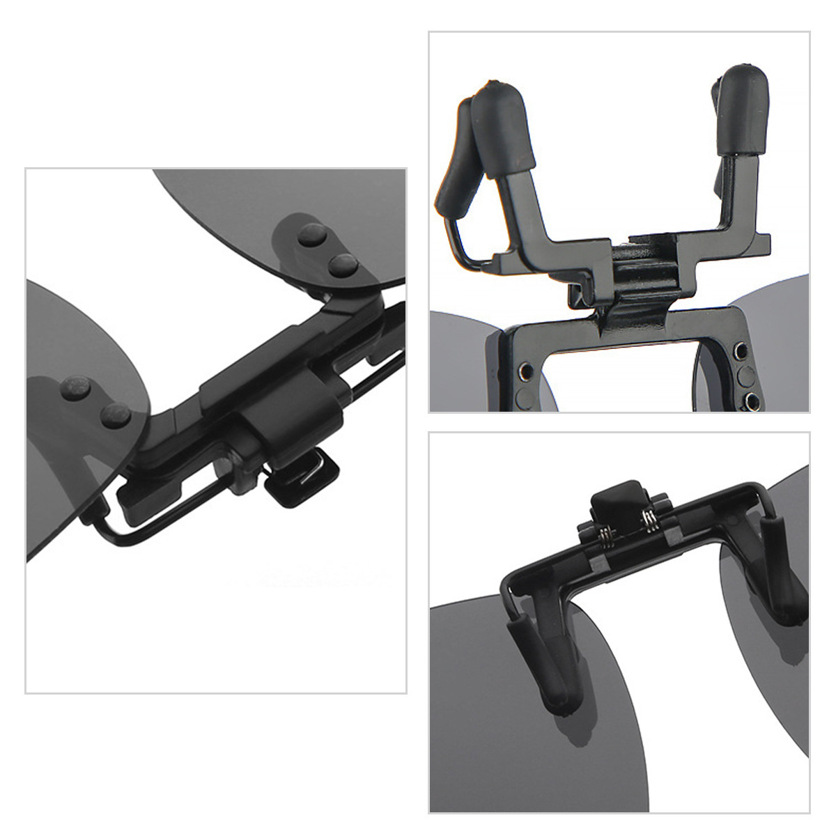 Calvin-Polarizing sunglasses clip optional night vision lenses