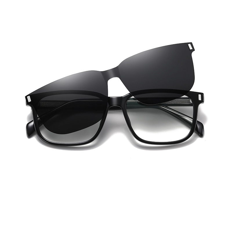 Fredrica-Optical prescription glasses include magnetically polarized lens set