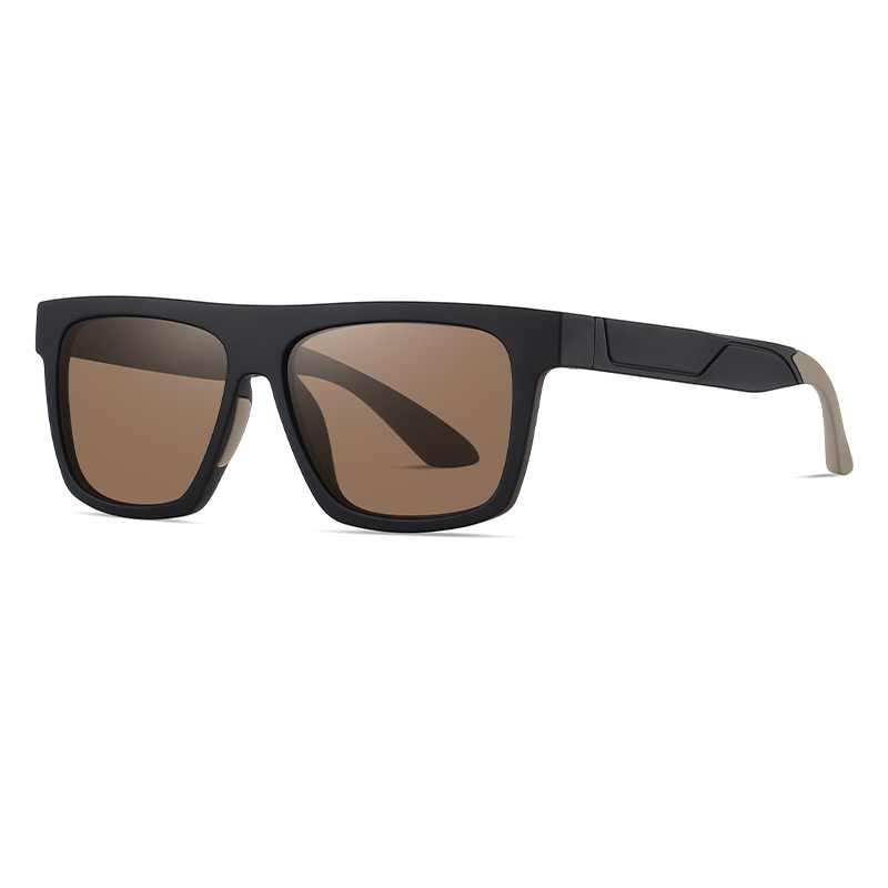 Ken-Outdoor square fullrim polarized prescription sunglasses