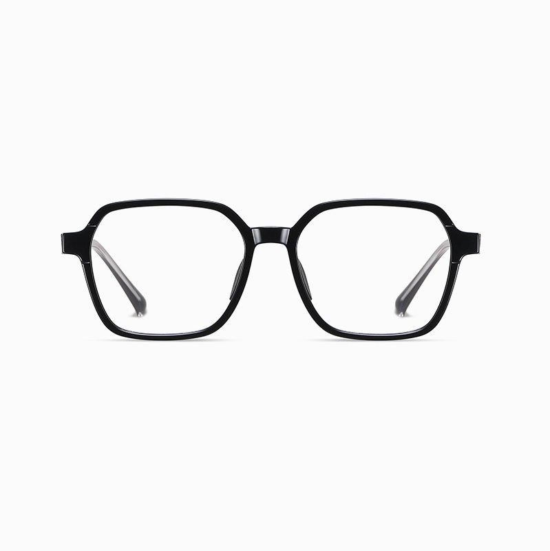 Devin-Plain lens glasses are available with prescription optical lenses