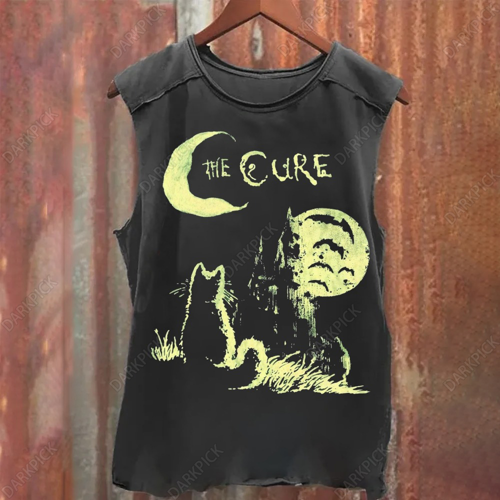 Unisex Vintage Washed The Cure Tank Top