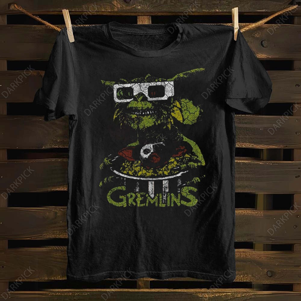 Unisex cotton Gremlins Horror Movie T-shirt