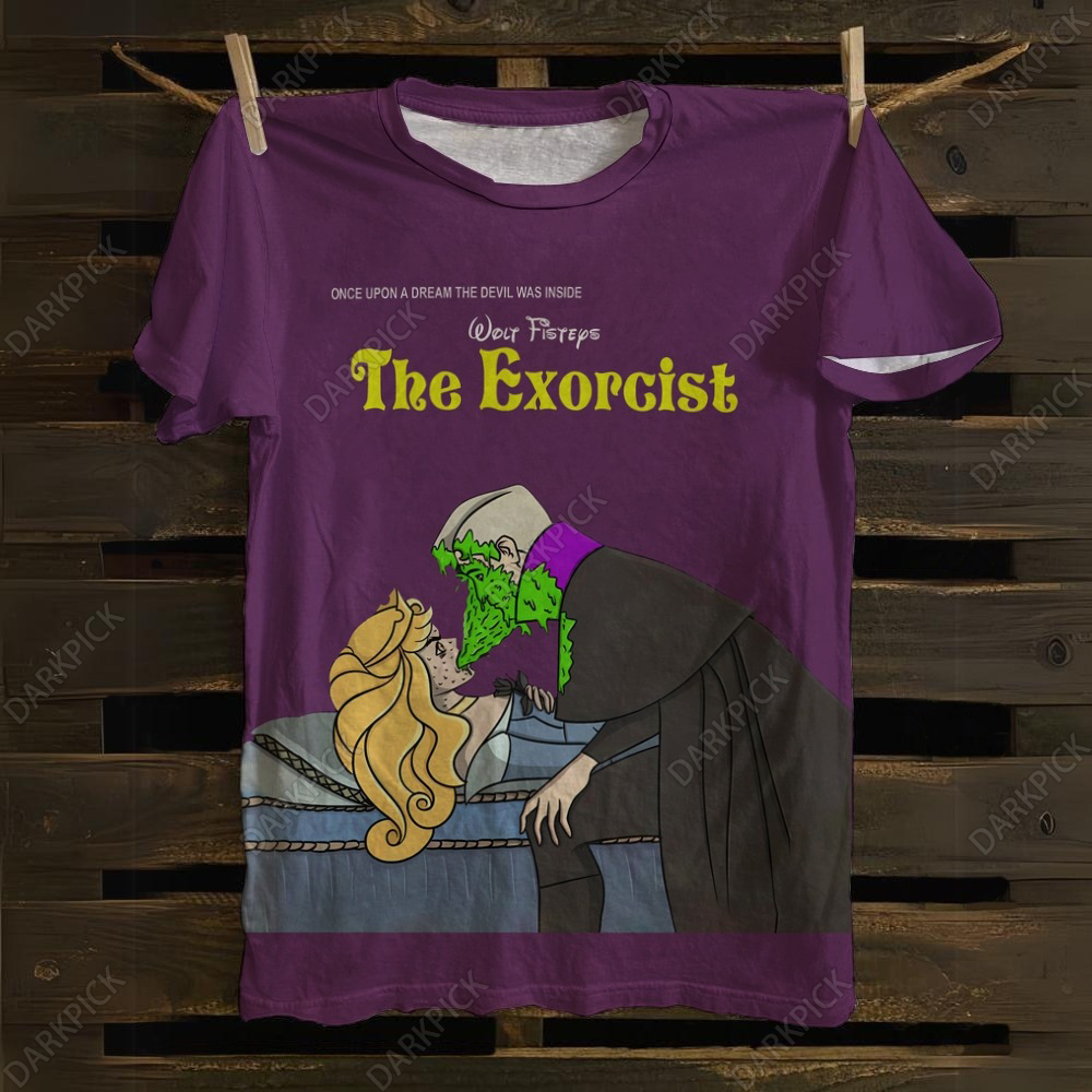 Unisex The Exorcist In Disney Animation Style T-Shirt
