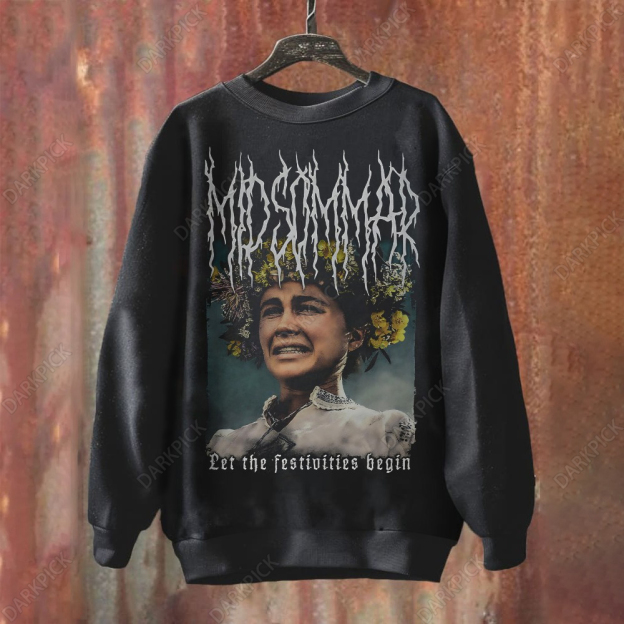 Unisex Cotton  Midsommar Florence Pugh Sweatshirt