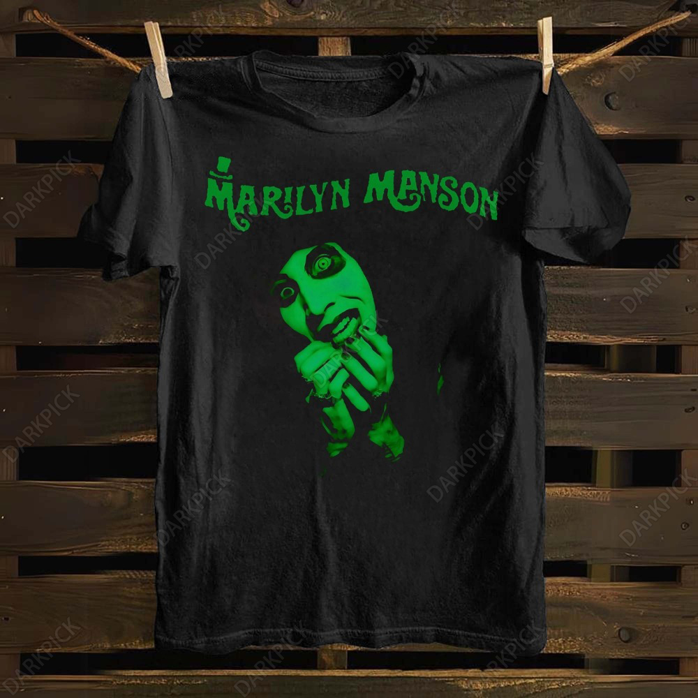 Unisex cotton Marilyn Manson T-shirt