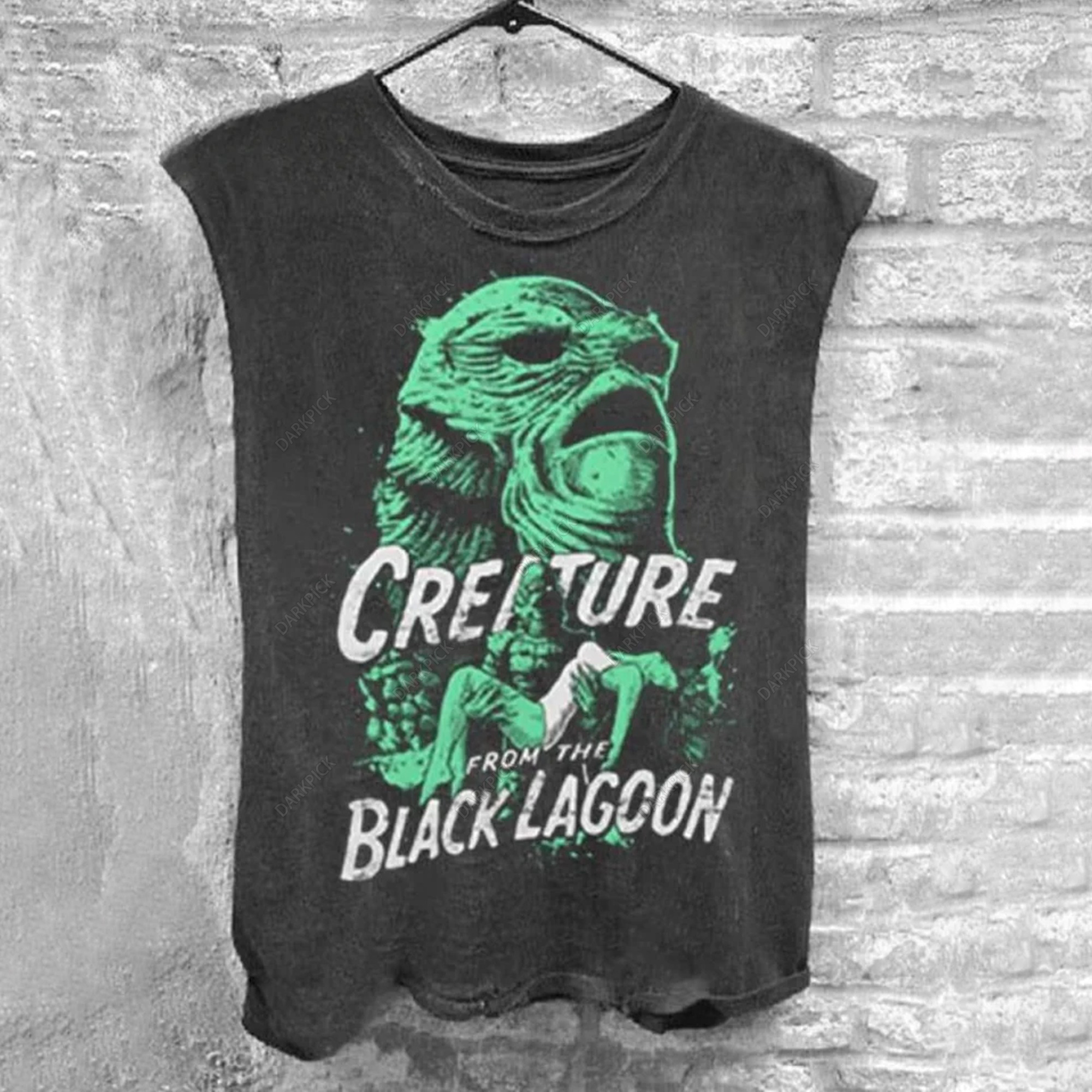 Horror Creature 100% Cotton Unisex Tank Top