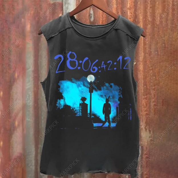 Unisex Vintage Washed  Donnie Darko Tank Top