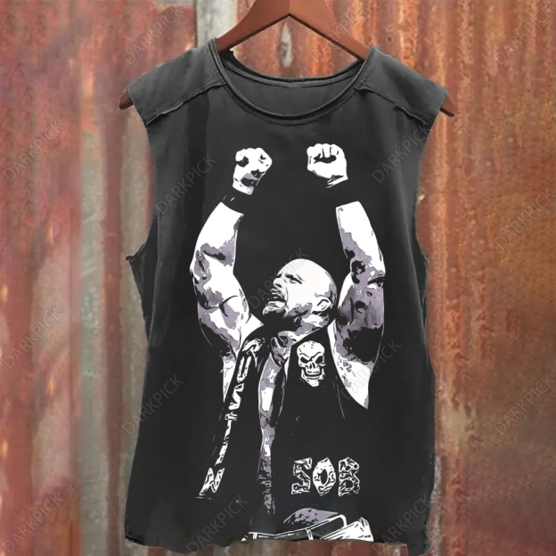 Unisex Vintage Washed  WWE Tank Top