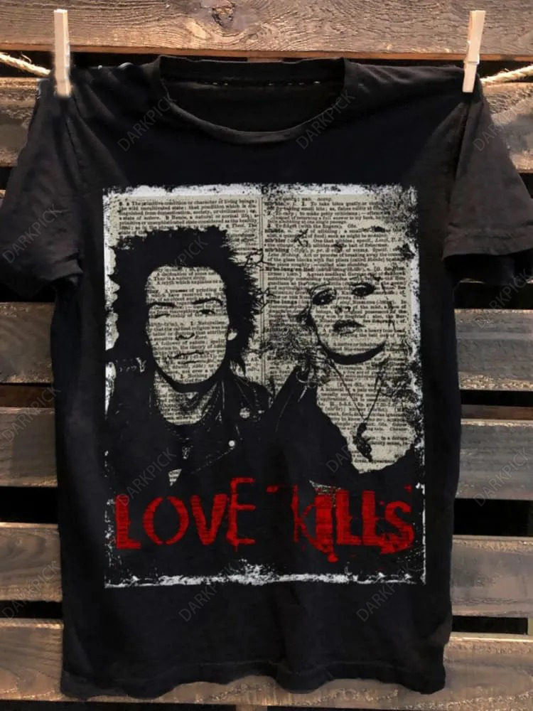 Unisex Love Kills T-Shirt