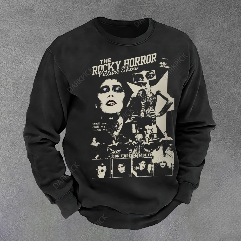 Unisex Vintage The Rocky Horror Picture Show  Sweatshirt
