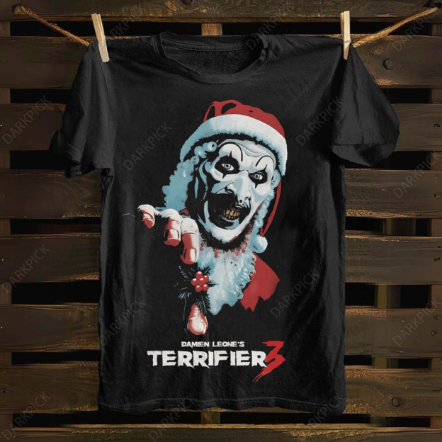 Unisex cotton Terrifier 3 Horror Movie T-shirt