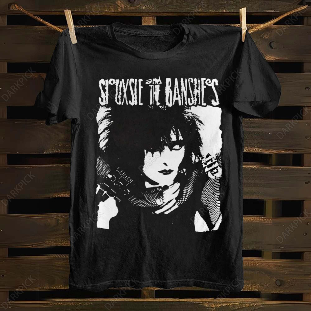 Unisex cotton  Siouxsie and the Banshees T-shirt