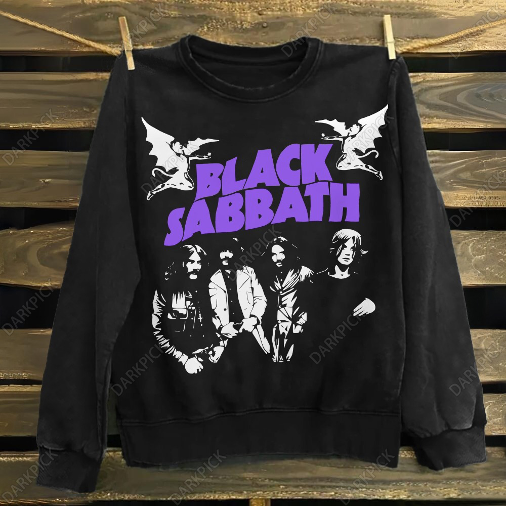 Unisex Cotton Black Sabbath Sweatshirt