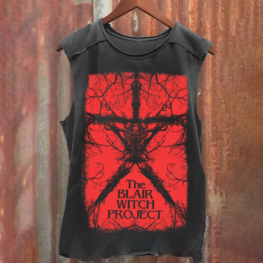 Unisex Vintage Washed The Blair Witch Project Tank Top