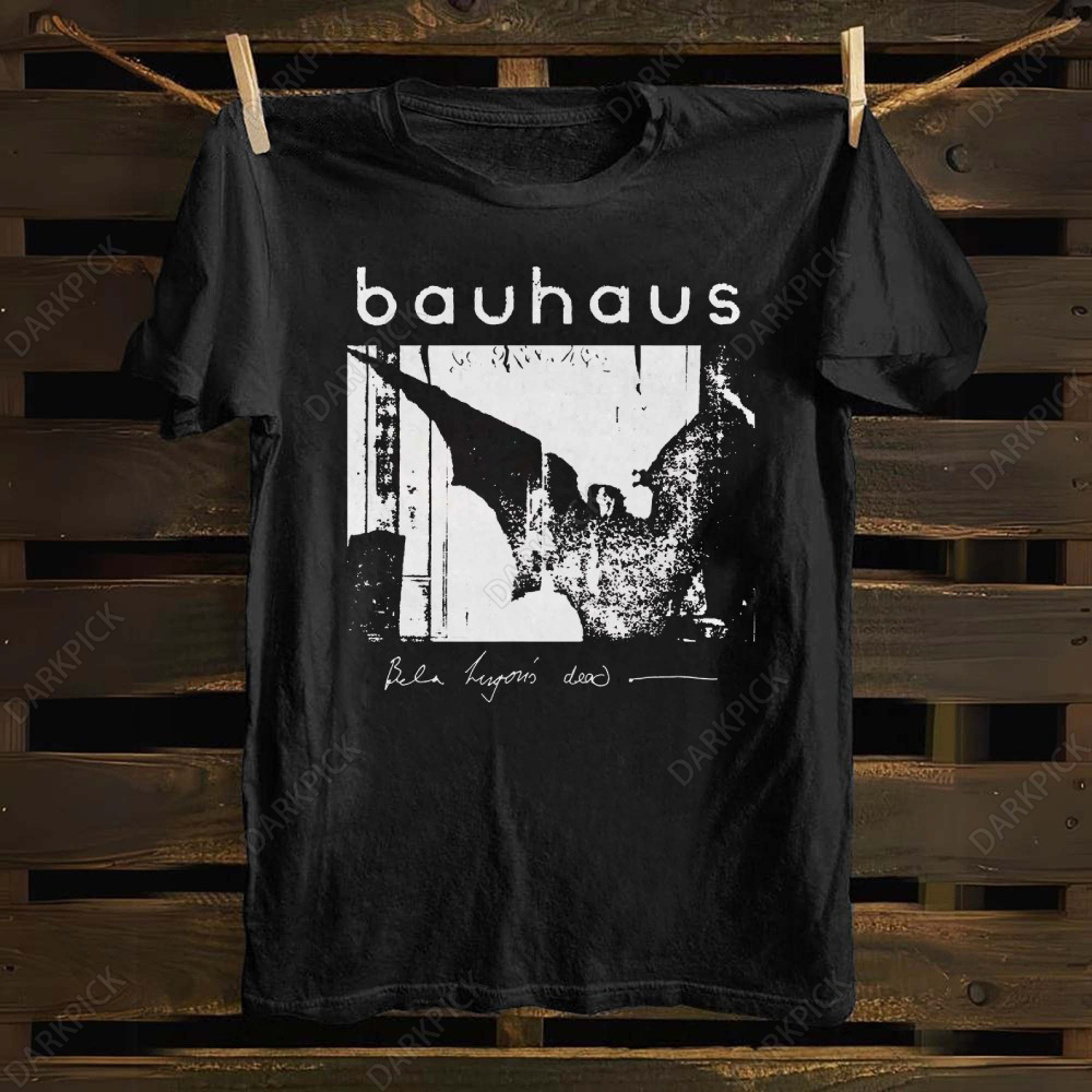 Unisex cotton Bauhaus Rock Band T-shirt