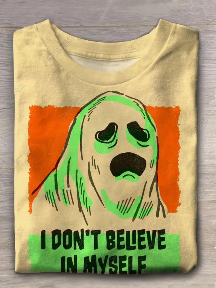 I Don't Believe In Myself Crew Neck T-shirt