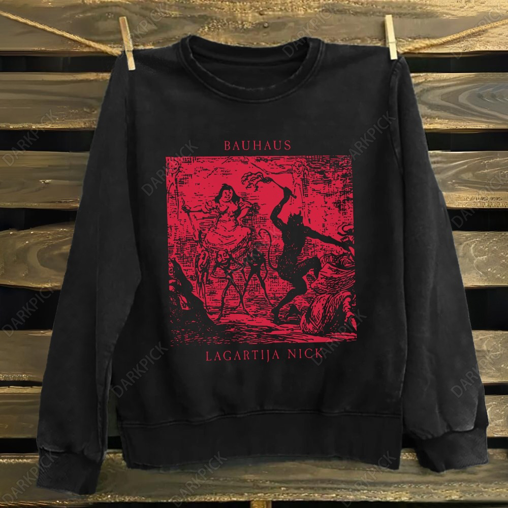 Unisex Cotton Bauhaus Rock Band Sweatshirt