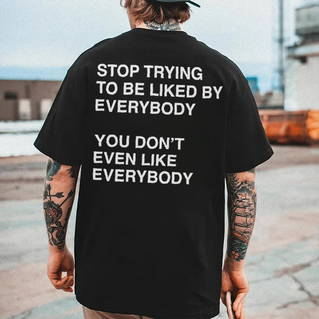 Stop Trying T-shirt/Crewneck
