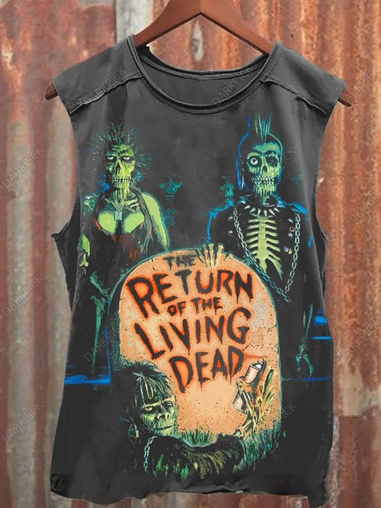 Unisex Horror 100% cotton Tank Top