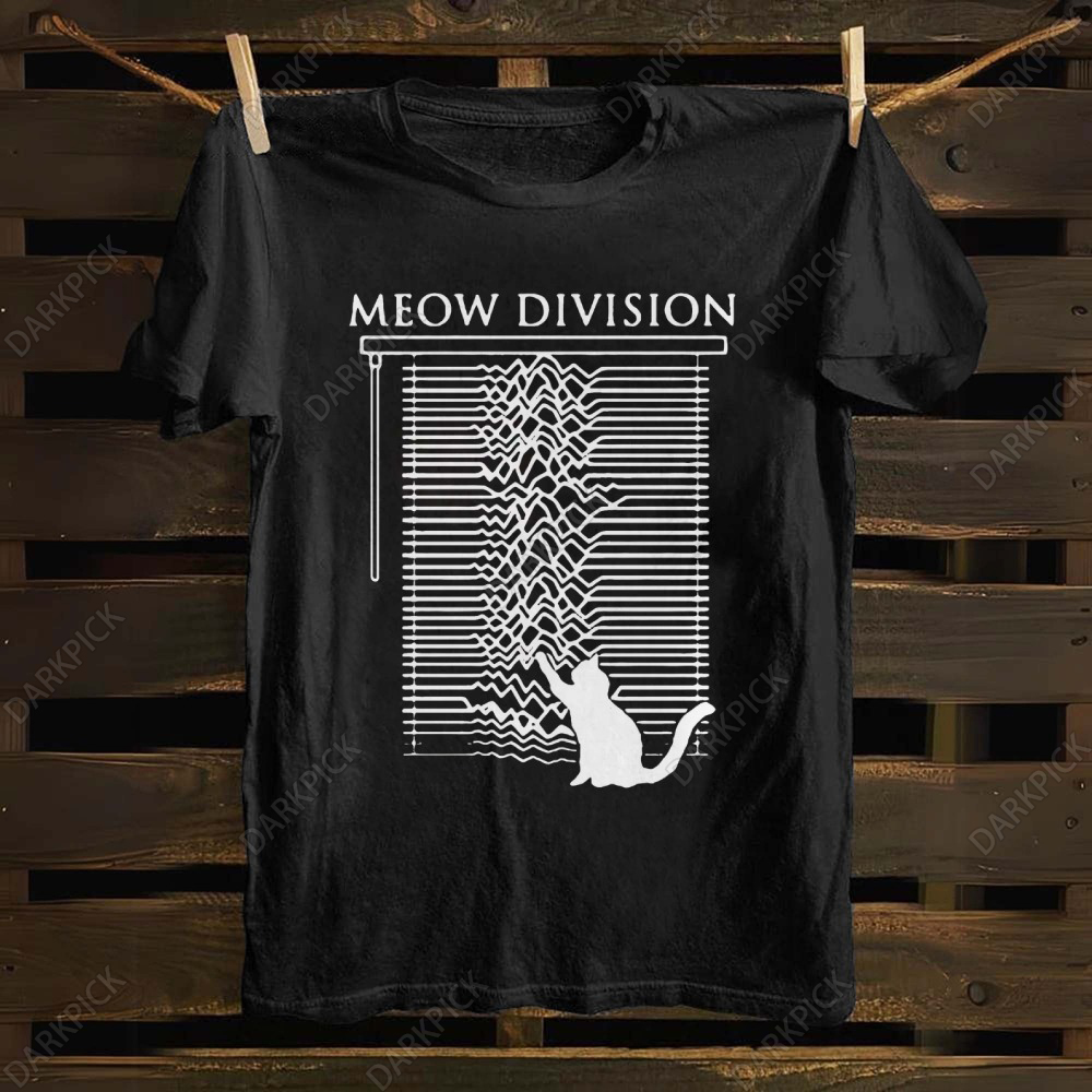 Unisex cotton Meow Division T-shirt