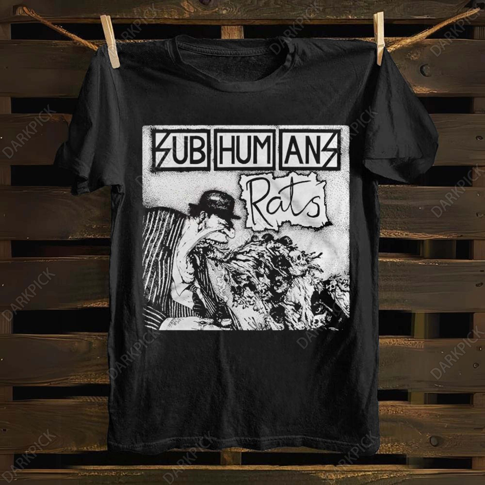 Unisex cotton Subhumans Band T-shirt