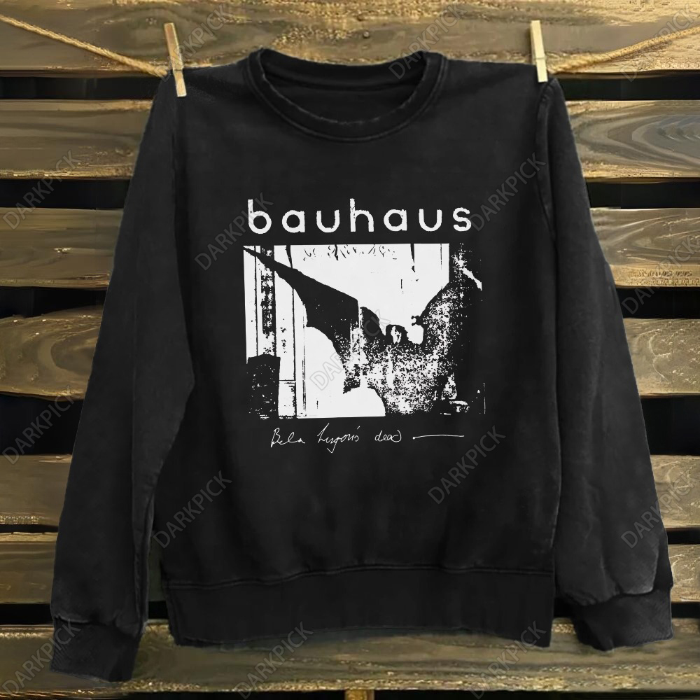 Unisex Cotton Bauhaus Rock Band Sweatshirt
