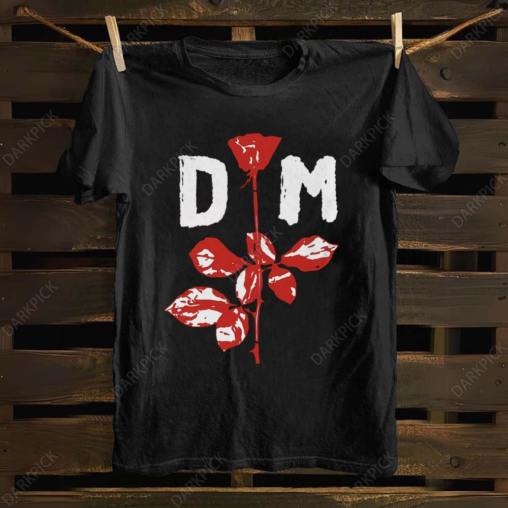 Unisex cotton Depeche Mode Band T-shirt