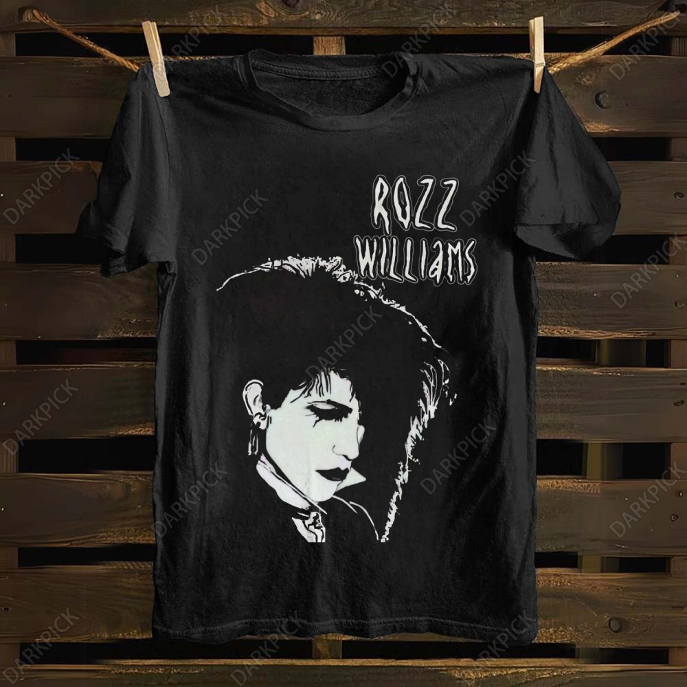 Unisex cotton  Rozz Williams T-shirt