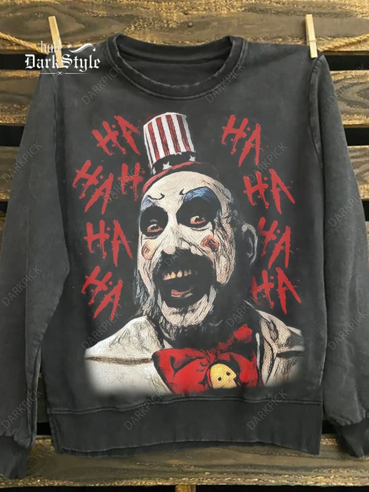Captain Spaulding Graphic Print Unisex 100% Cotton Sweatshirt