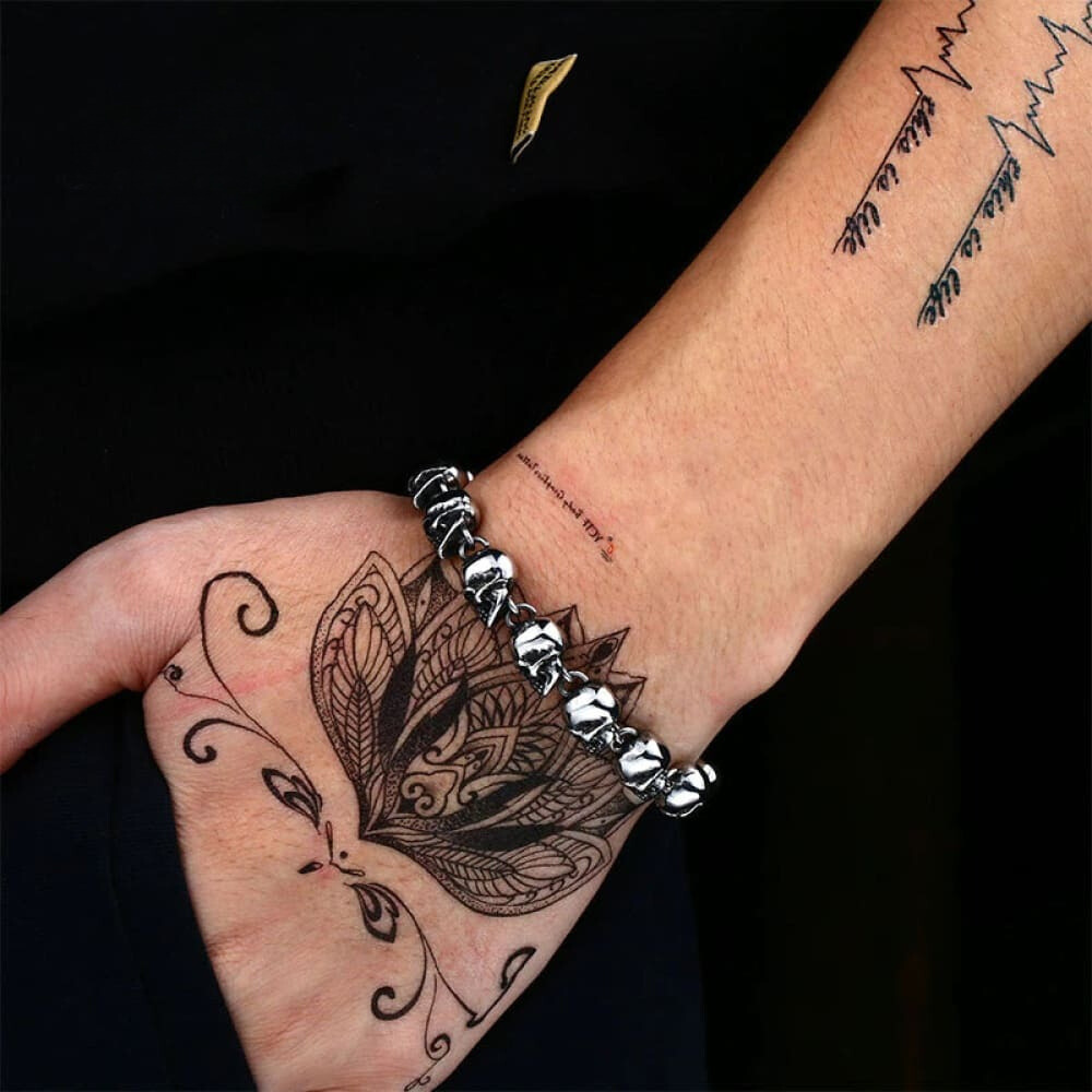 Viking Graveyard - Skull Chain Bracelet
