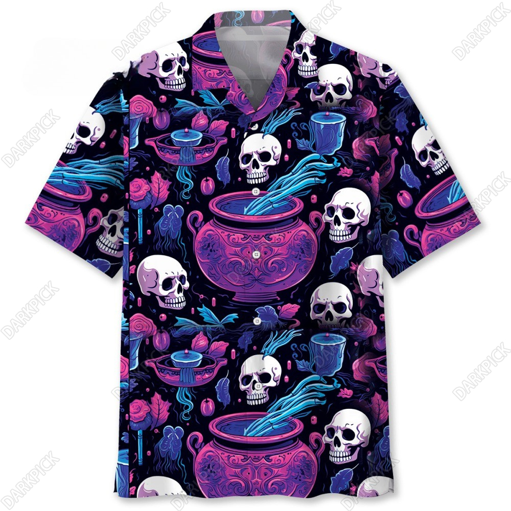 Poisoned Skull Hawaiian Shirt
