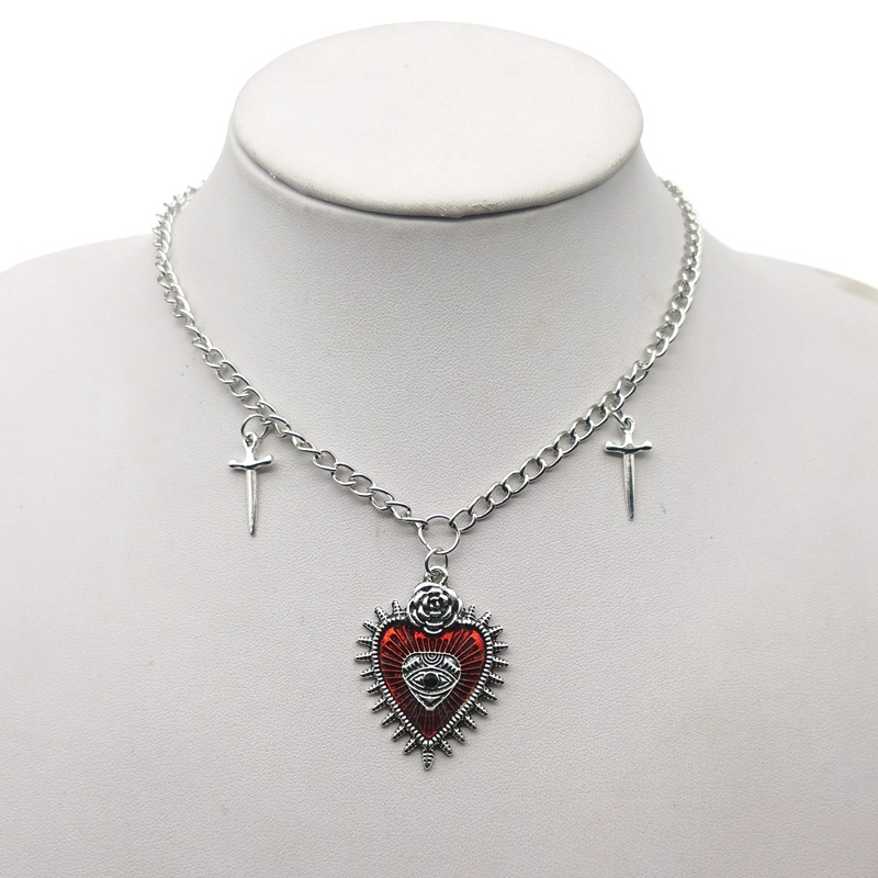 Retro Gothic Love Jewelry Necklace