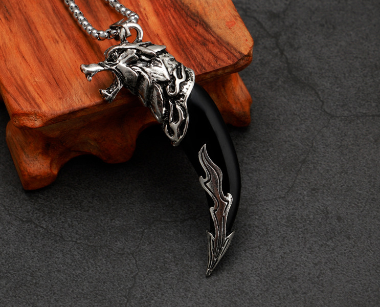ig Wolf Tooth Necklace