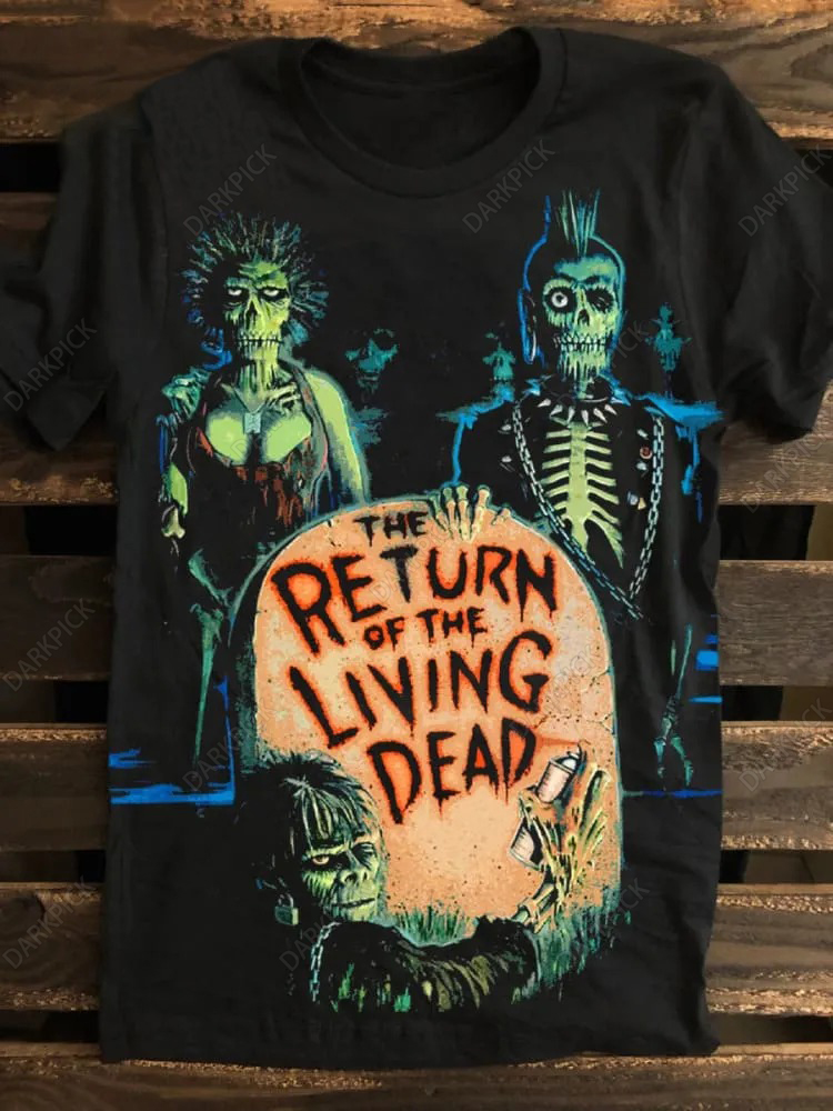 Unisex Classic Horror Movie Retro Graphic T-Shirt