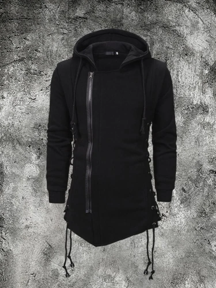 Men's Sweatshirt Dark Department Hooded Loose Jacket