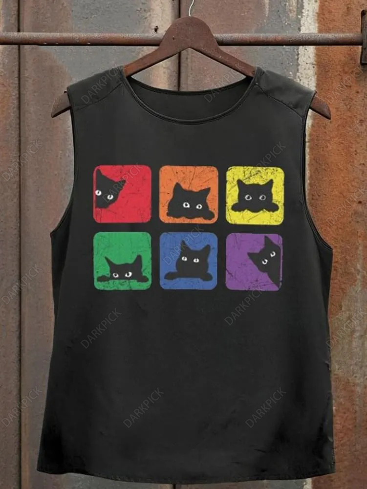 Funny Cats Pride Cat Lover Unisex Classic Tank Top