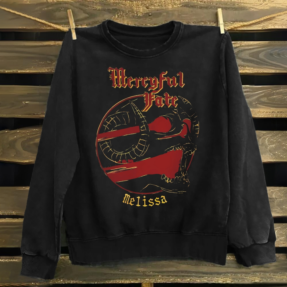 Unisex Cotton Mercyful Fate Heavy Metal Band Sweatshirt