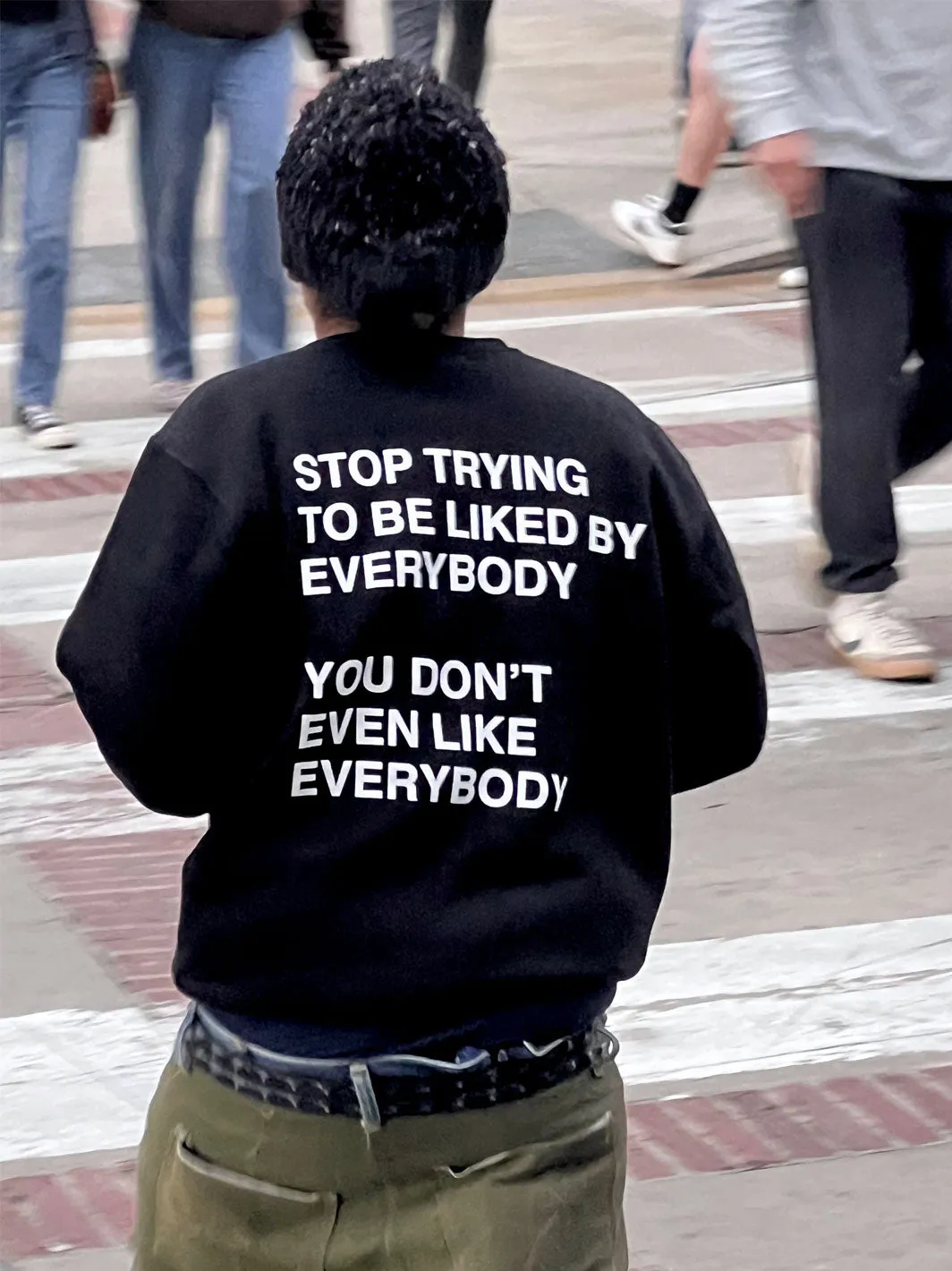 Stop Trying T-shirt/Crewneck