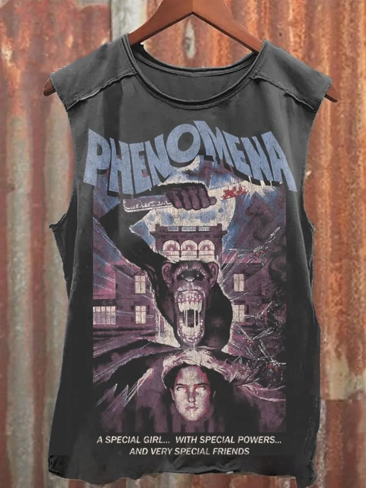 Phenomena Vintage Graphic Print Tank Top