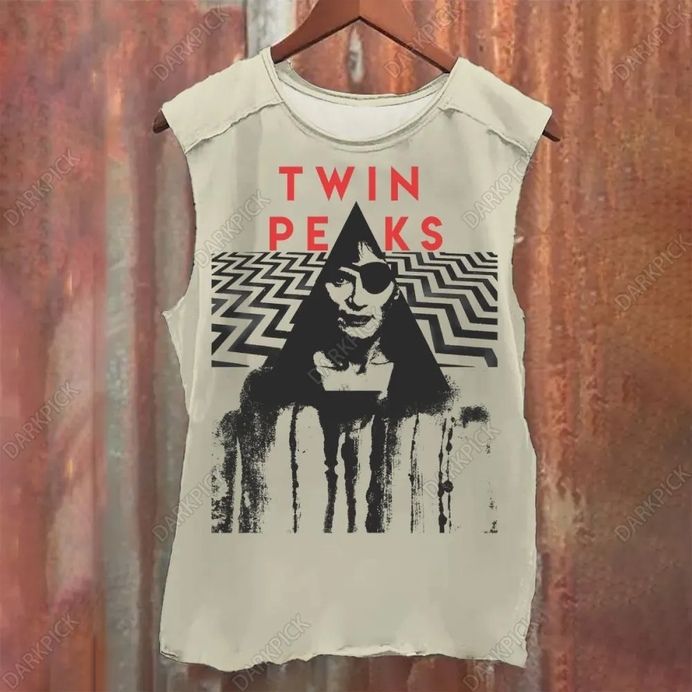 Twin peaks TV Series Casual Printed Tank Top