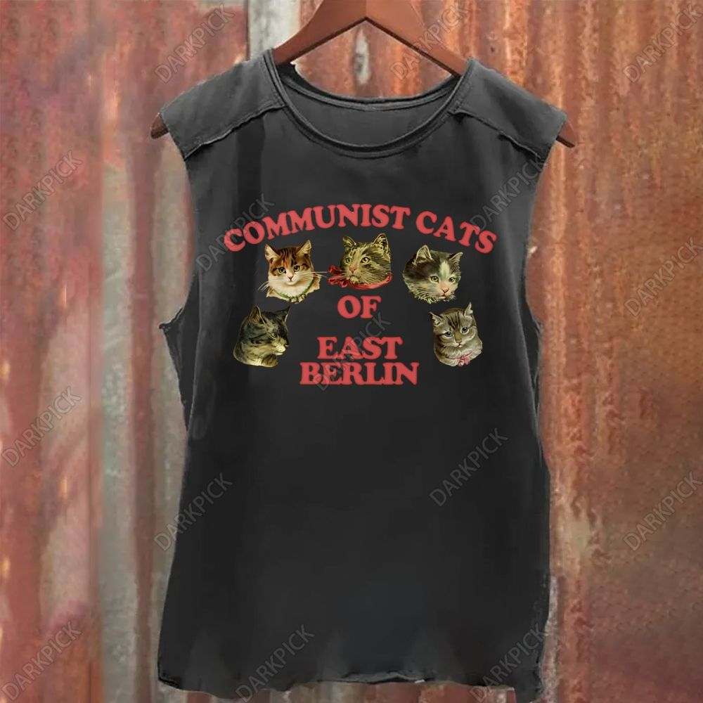 Communist Cats Of East Berlin Unisex Classic Tank Top