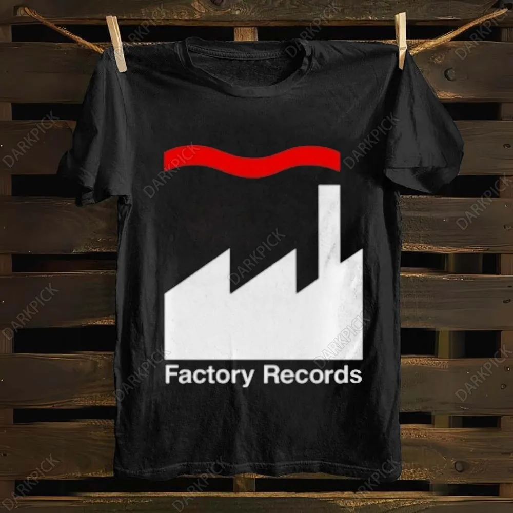 Unisex Factory Records Company 100% Cotton T-Shirt